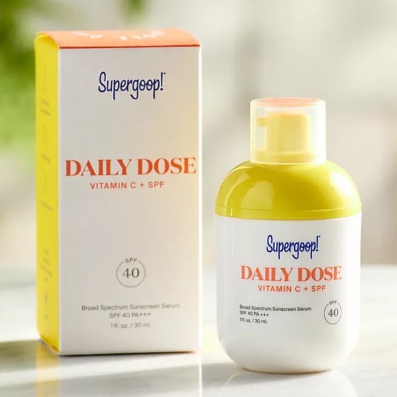 Supergoop! Daily Dose Vitamin C +SPF 40 Oil NEW UNUSED 1oz - Picture 5 of 5